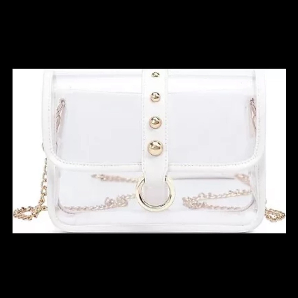 Clear Bag Stadium Approved,Purse for Women Crossbody Bag for Sport Event Concert